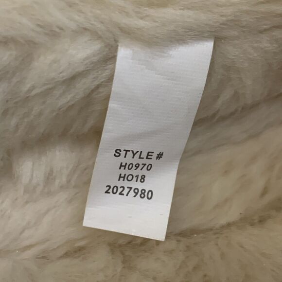 J. CREW‎ Moccasin Slippers Women’s Size 6 Suede Faux Shearling Fuzzy - Picture 5 of 9